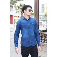 ALMONOBER DENIM CAMISA JEANS M/LARGA