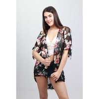 DIVINA BRILLO FLORES BOLITAS KIMONOS FLECOS