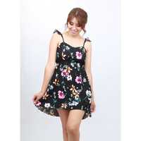 WOMEN BOBOS CORTO VESTIDO FLORES DIVASS