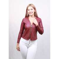 YAMJOR BLAZER CUERINA CHAQUETA