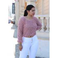 3.20 STORE CROP PELUDO M LARGA SWEATERS