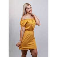 ASHLEY ELASTICO CINTURA CHALIS AMARRE VESTIDO LISO