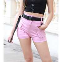 WOMEN CARGO SHORT TELA CINTURON