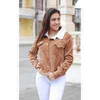 SOLANGE CHAQUETA DRILL PELUCHE CORDUROY