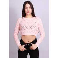 DCATEX AMARRE ESPALDA CORTO CLASICO SWEATER TEJIDO