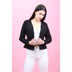 FRANCELIS BOLSILLO BASICO BLAZER M LARGA LISO