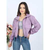 EVELYN CARGO BOMBER DAMA CHAQUETA CIERRE