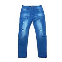 EMPORIO FOX RASGADO CELESTE JEANS HOMBRE PANTALON