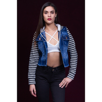 J&N M/RAYAS CHAQUETA JEANS CORTA